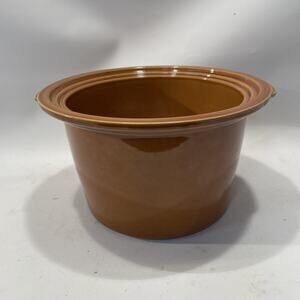 Vintage Hamilton Beach 417 Crock Watcher - 6 Quart Ceramic Pot Insert